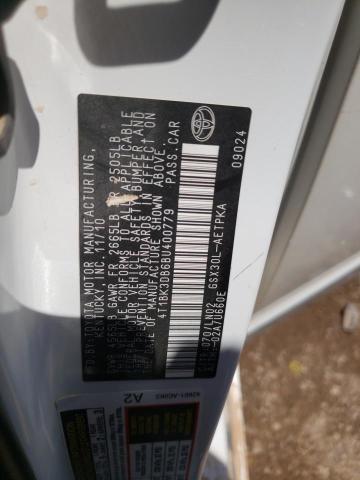 Photo 10 from auction – 2011 TOYOTA AVALON BAS with VIN 4T1BK3DB6BU400779