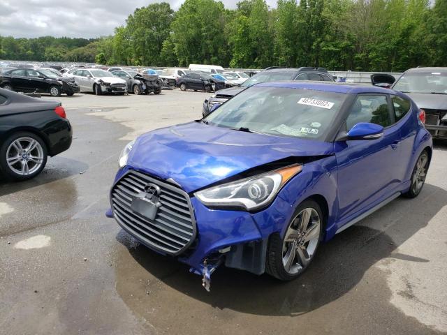 Photo 2 from auction – 2014 HYUNDAI VELOSTER T with VIN KMHTC6AE2EU192387