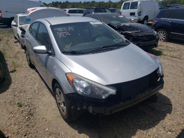 KIA FORTE LX 2015 with VIN KNAFK4A6XF5387793 - Photo from auction