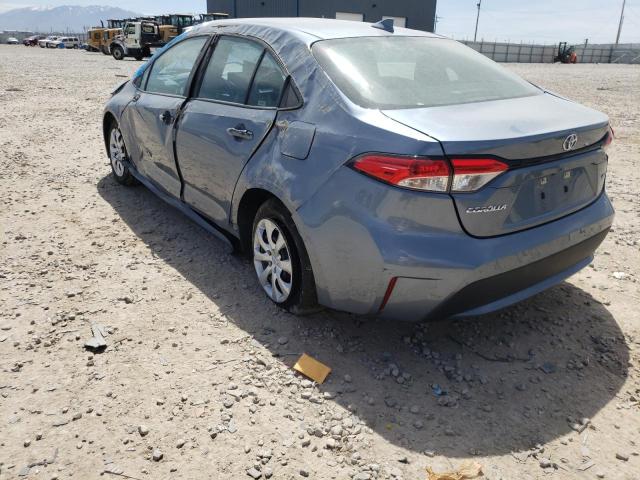 Photo 3 from auction – 2021 TOYOTA COROLLA LE with VIN 5YFEPMAE6MP220659