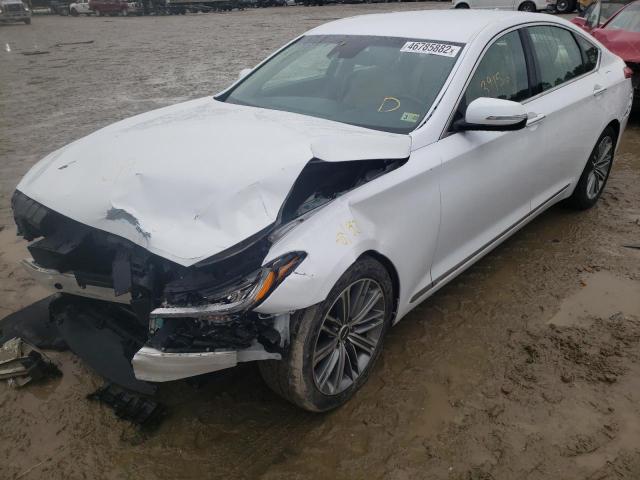 Photo 2 from auction – 2018 GENESIS G80 BASE with VIN KMHGN4JE4JU270923