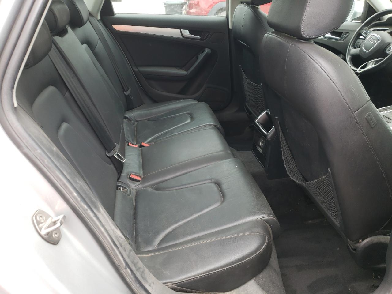 Photo 6 from auction – 2010 AUDI A4 PREMIUM with VIN WAUBFAFL0AN012729