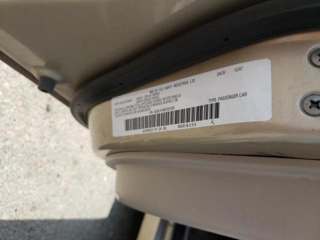 Photo 10 from auction – 2008 SUBARU LEGACY 2.5 with VIN 4S3BL616687221031