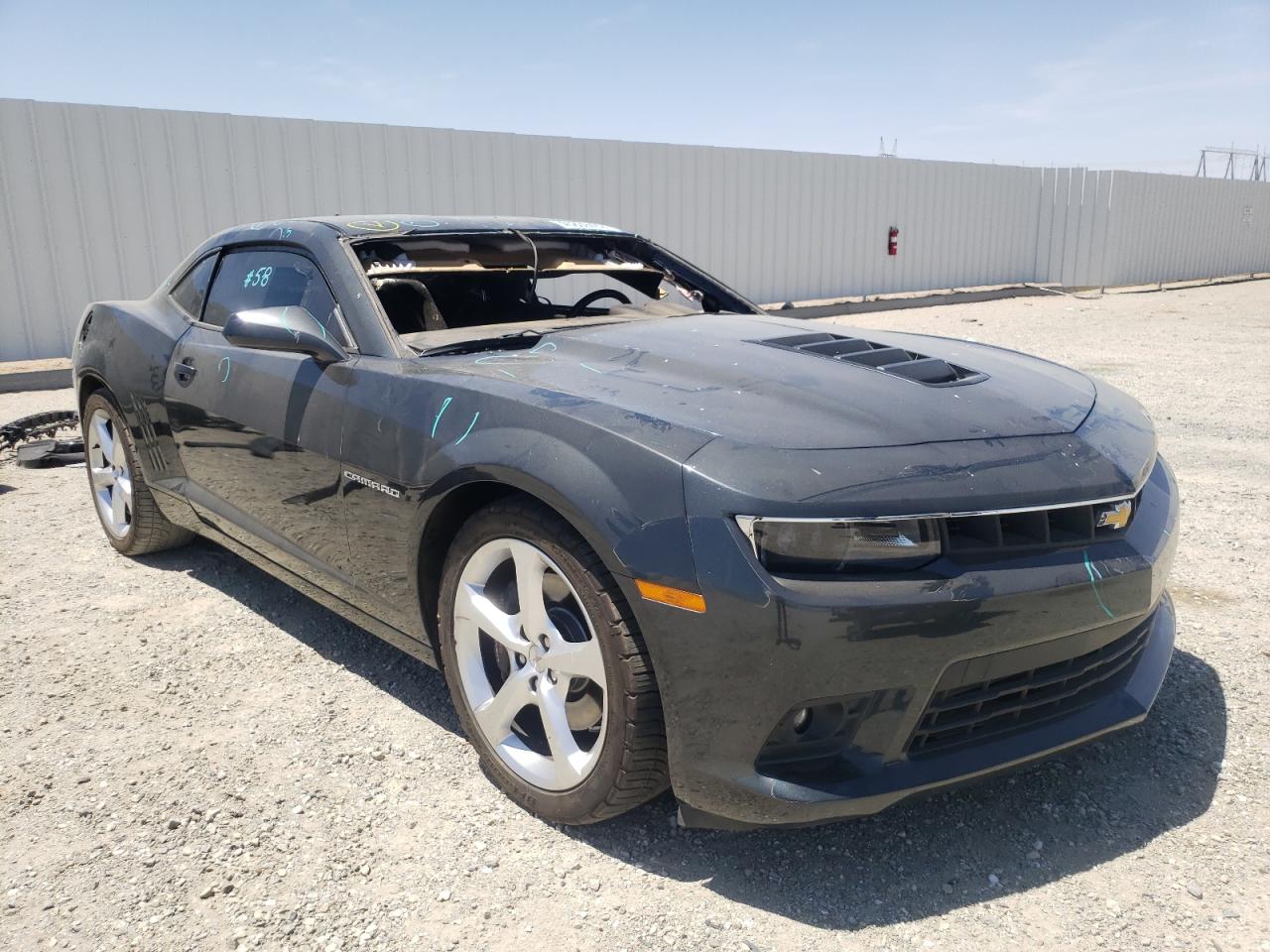 Photo 1 from auction – 2015 CHEVROLET CAMARO SS with VIN 2G1FH1EJ6F9233169