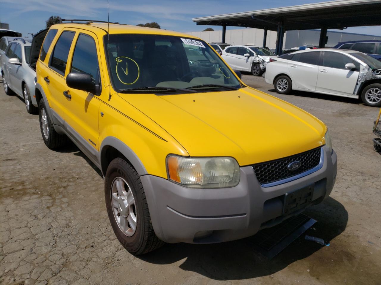 Photo 1 from auction – 2002 FORD ESCAPE XLT with VIN 1FMYU04102KD65310