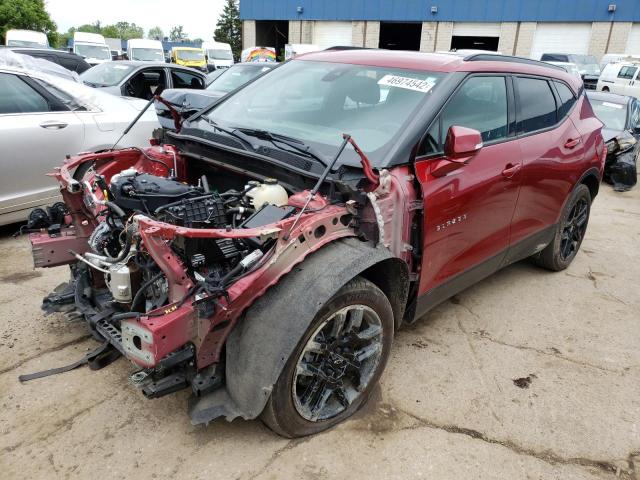 Photo 2 from auction – 2021 CHEVROLET BLAZER 2LT with VIN 3GNKBCRS6MS536210