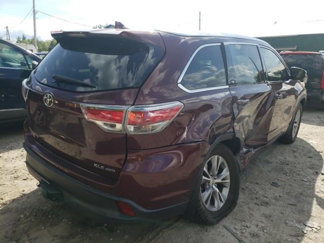 Photo 4 from auction – 2015 TOYOTA HIGHLANDER with VIN 5TDJKRFH9FS131546