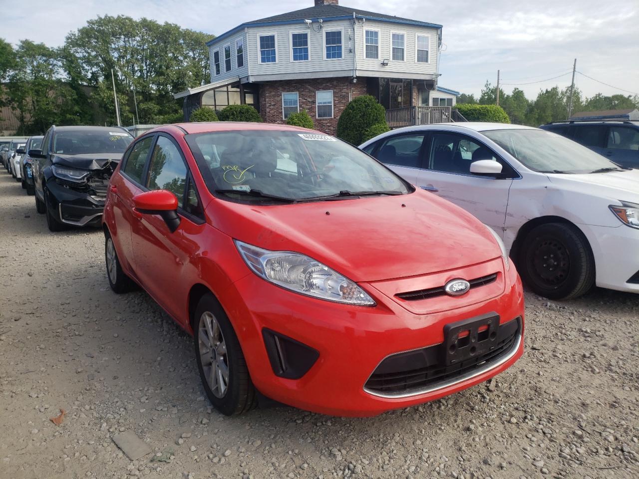 FORD FIESTA SE 2012 with VIN 3FADP4EJ8CM169647 - Photo from auction
