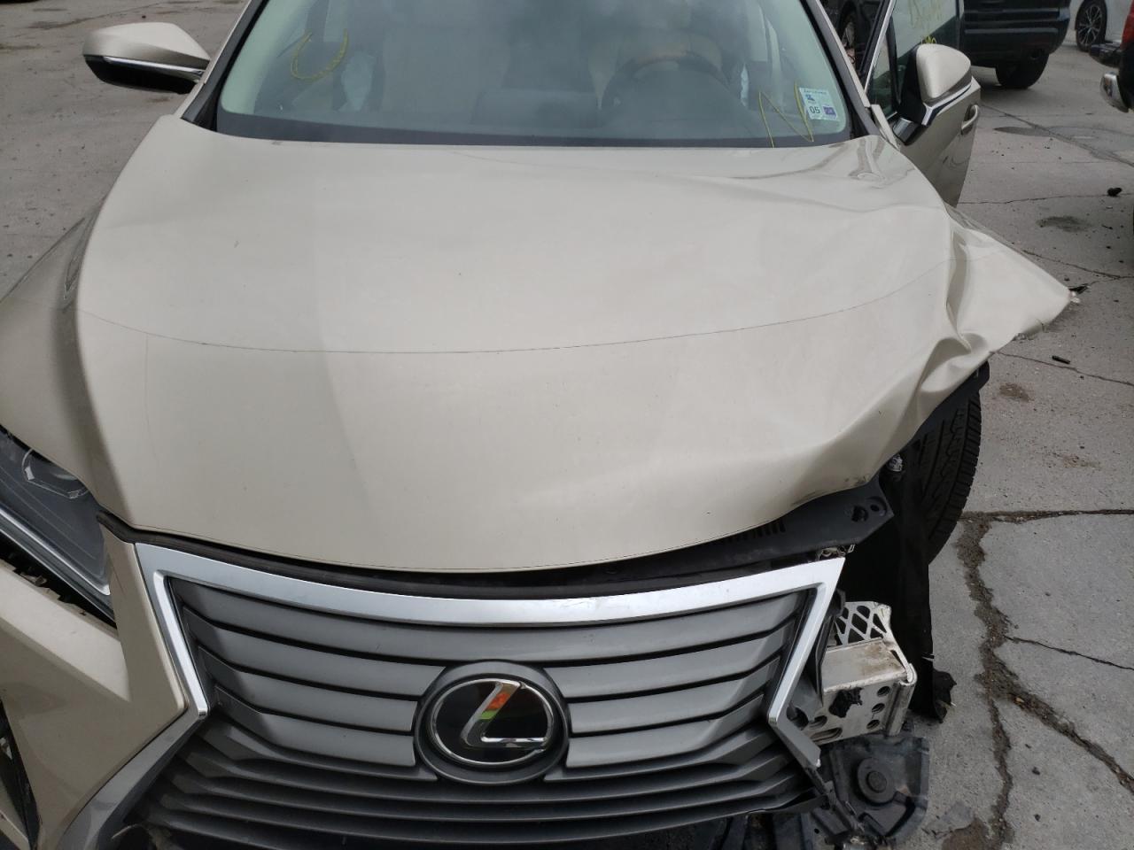 Photo 7 from auction – 2018 LEXUS RX 350 BAS with VIN 2T2ZZMCA2JC102198