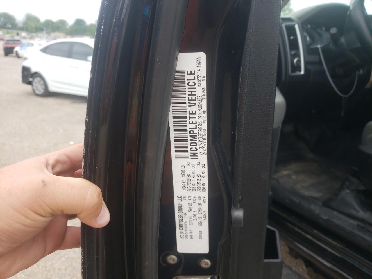 Photo 10 from auction – 2014 RAM 5500 with VIN 3C7WRMDL3EG309995