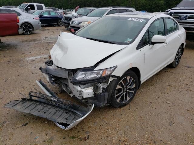 Photo 2 from auction – 2015 HONDA CIVIC EX with VIN 19XFB2F86FE007242