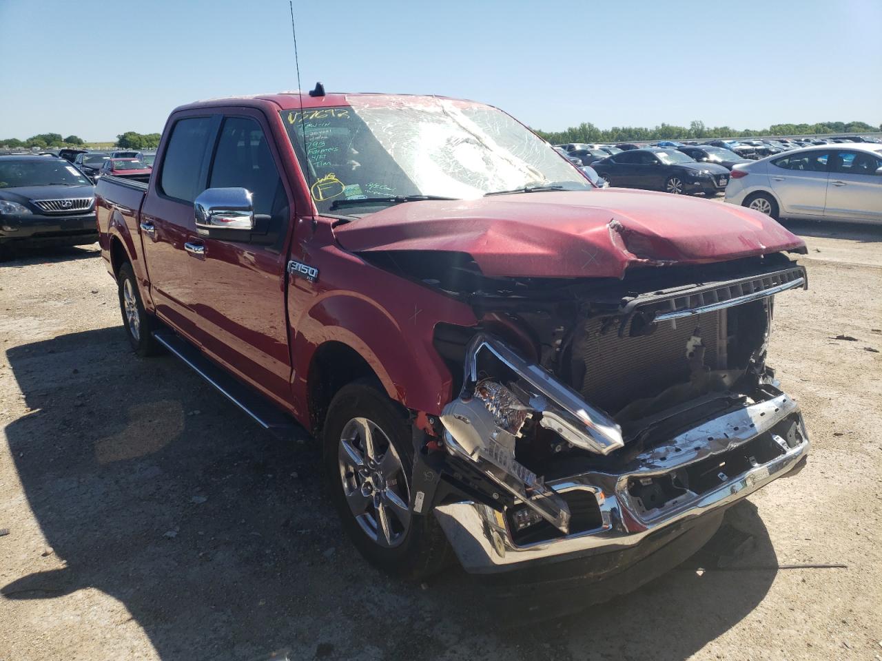 Photo 1 from auction – 2020 FORD F150 SUPER with VIN 1FTEW1C44LKD37692