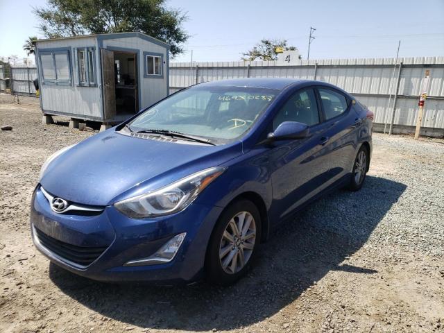 Photo 2 from auction – 2016 HYUNDAI ELANTRA SE with VIN 5NPDH4AE1GH689667