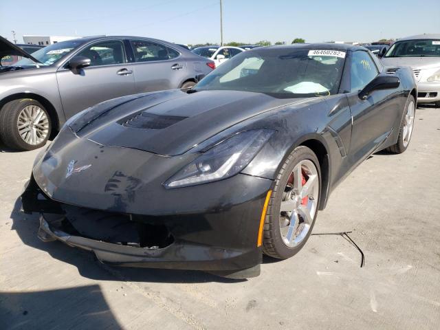Photo 2 from auction – 2014 CHEVROLET CORVETTE S with VIN 1G1YF2D70E5135230