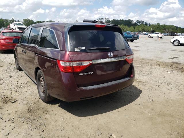 Photo 3 from auction – 2012 HONDA ODYSSEY LX with VIN 5FNRL5H28CB073236