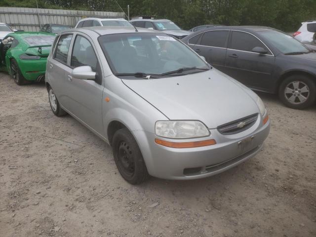 CHEVROLET AVEO 2004 with VIN KL1TD62604B165702 - Photo from auction