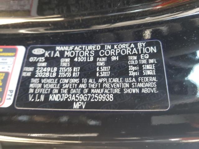 Photo 10 from auction – 2016 KIA SOUL + with VIN KNDJP3A59G7259938