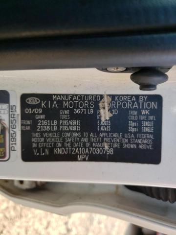 Photo 10 from auction – 2010 KIA SOUL with VIN KNDJT2A10A7030798