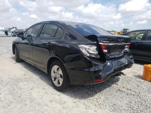 Photo 3 from auction – 2014 HONDA CIVIC LX with VIN 19XFB2F51EE020811