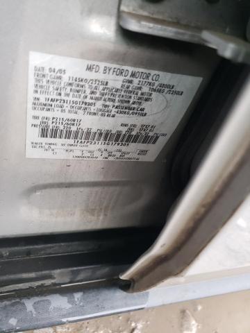 Photo 10 from auction – 2005 FORD FIVE HUNDR with VIN 1FAFP23115G179305