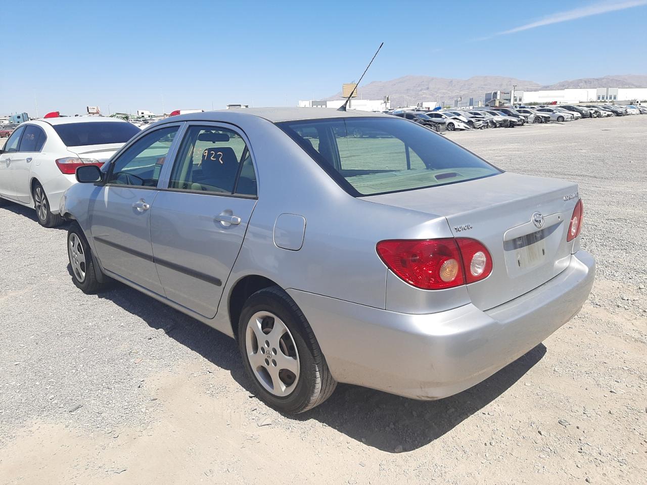 Photo 3 from auction – 2006 TOYOTA COROLLA CE with VIN JTDBR32E360067581