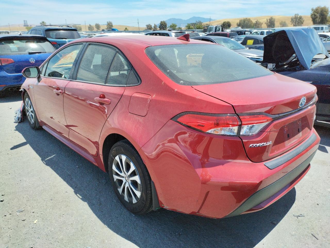 Photo 15 from auction – 2020 TOYOTA COROLLA LE with VIN JTDEBRBE7LJ029023