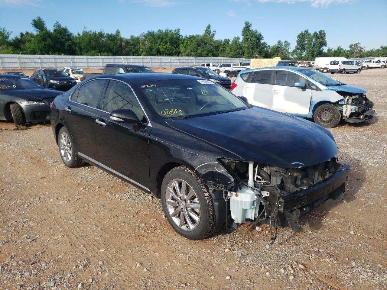 LEXUS ES 350 2012 with VIN JTHBK1EG6C2505661 - Photo from auction
