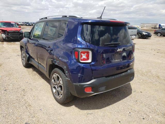 Photo 3 from auction – 2016 JEEP RENEGADE L with VIN ZACCJADT4GPD39773