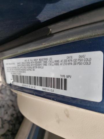 Photo 10 from auction – 2008 SUBARU OUTBACK 2. with VIN 4S4BP62C787306979