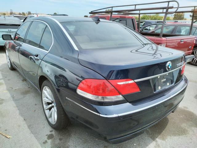 Photo 3 from auction – 2008 BMW 750 LI with VIN WBAHN83508DT83384