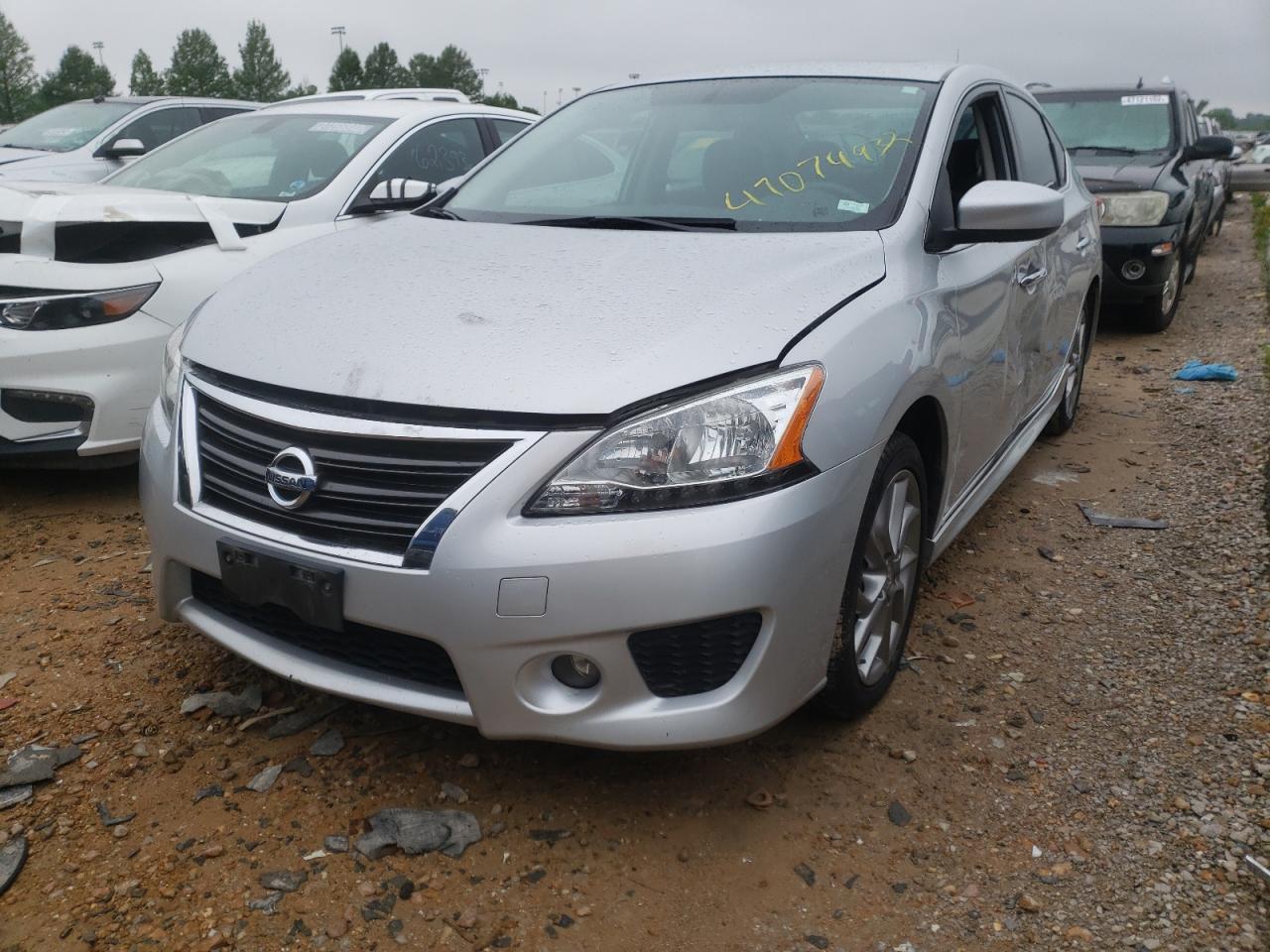 Photo 2 from auction – 2014 NISSAN SENTRA S with VIN 3N1AB7AP6EY226868