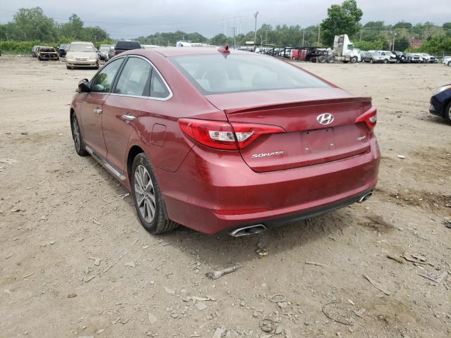 Photo 3 from auction – 2016 HYUNDAI SONATA with VIN 5NPE34AF9GH282871