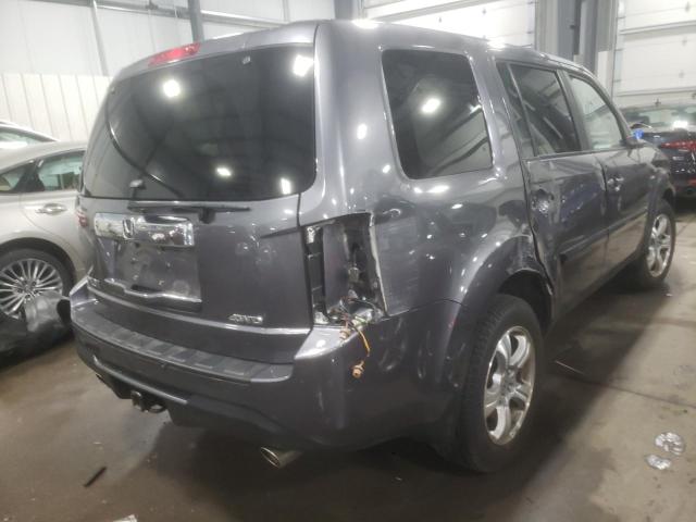 Photo 4 from auction – 2014 HONDA PILOT EXL with VIN 5FNYF4H58EB028002