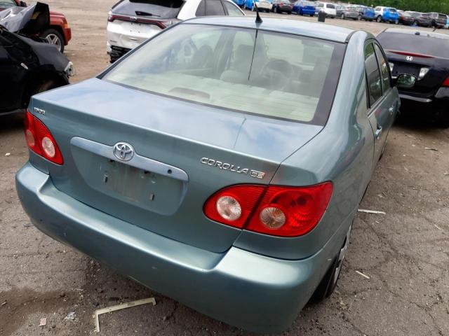 Photo 4 from auction – 2006 TOYOTA COROLLA CE with VIN 2T1BR32E16C684869