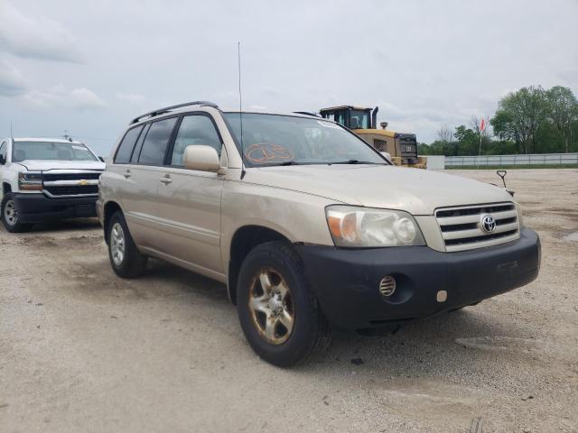TOYOTA HIGHLANDER 2004 with VIN JTEDD21A240098961 - Photo from auction