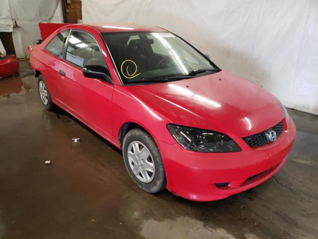 HONDA CIVIC DX V 2004 with VIN 1HGEM21134L068568 - Photo from auction