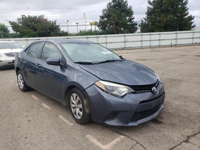 TOYOTA COROLLA L 2014 with VIN 2T1BURHE5EC126188 - Photo from auction
