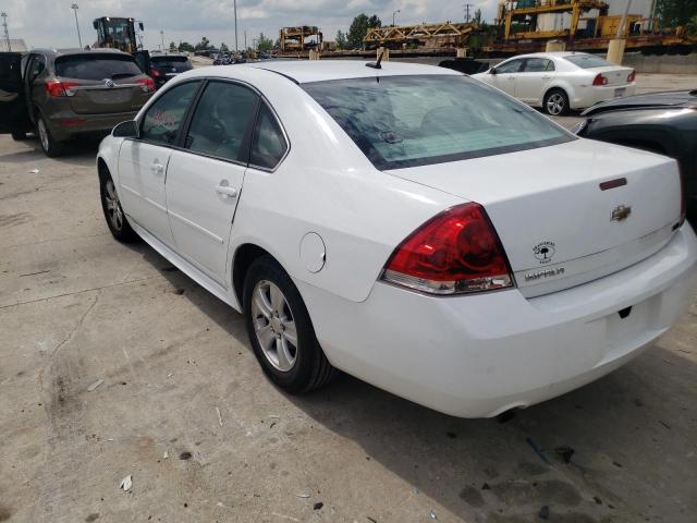 Photo 3 from auction – 2012 CHEVROLET IMPALA LS with VIN 2G1WF5E35C1210572