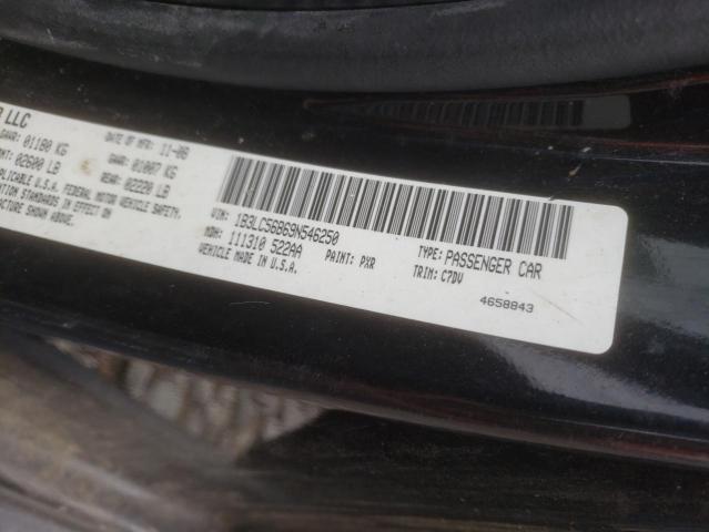 Photo 10 from auction – 2009 DODGE AVENGER SX with VIN 1B3LC56B69N546250