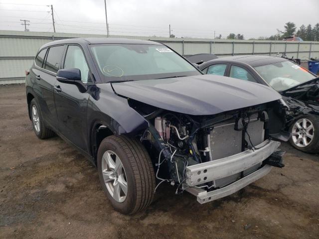 TOYOTA HIGHLANDER 2022 with VIN 5TDBZRBH7NS176165 - Photo from auction