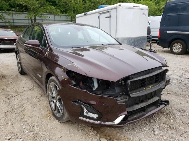 FORD FUSION TIT 2019 with VIN 3FA6P0RU0KR211736 - Photo from auction