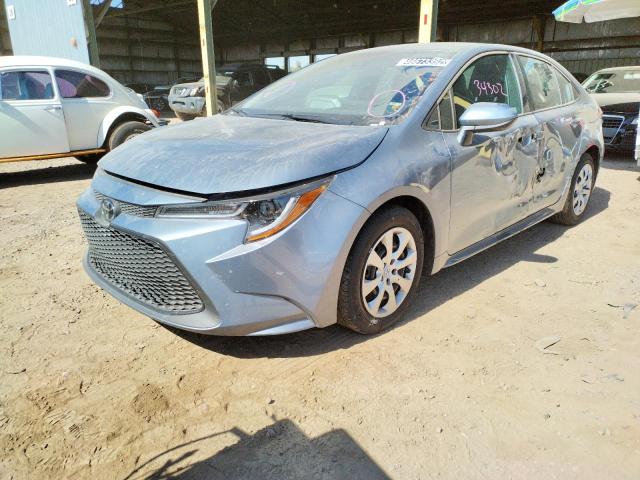 Photo 2 from auction – 2021 TOYOTA COROLLA LE with VIN 5YFEPMAE5MP175682