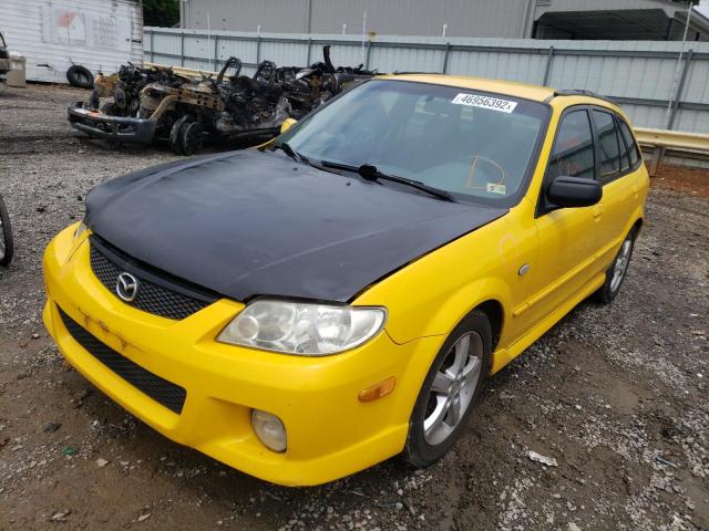 Photo 2 from auction – 2002 MAZDA PROTEGE PR with VIN JM1BJ245021624272