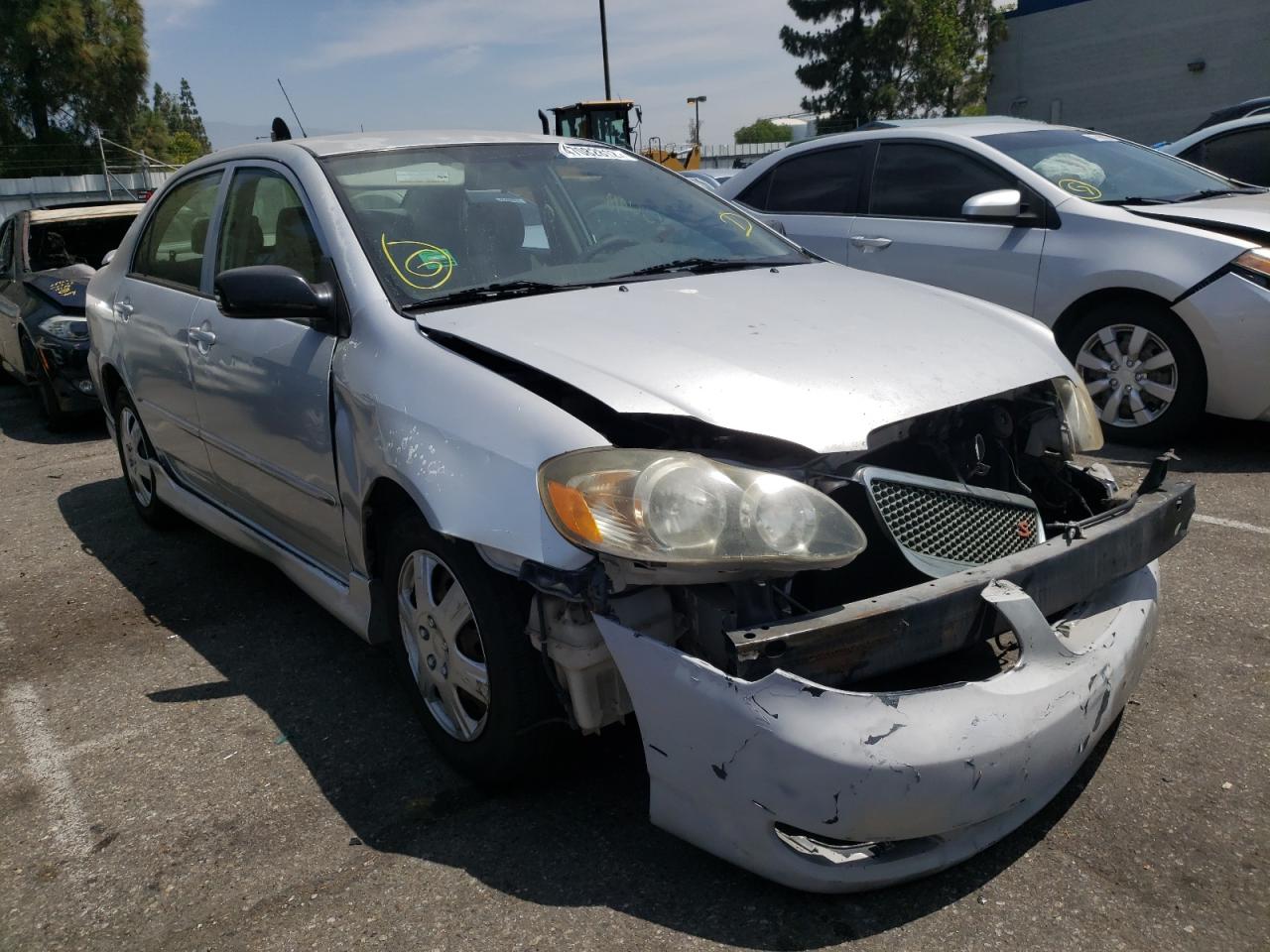 TOYOTA COROLLA CE 2007 with VIN JTDBR32E670130044 - Photo from auction