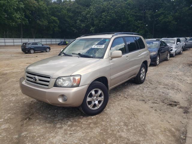 Photo 2 from auction – 2005 TOYOTA HIGHLANDER with VIN JTEGP21A050054463
