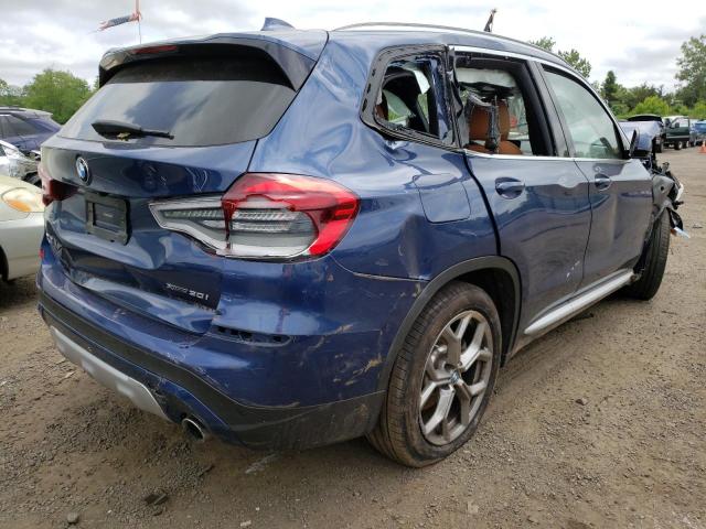 Photo 4 from auction – 2021 BMW X3 XDRIVE3 with VIN 5UXTY5C02M9E34177