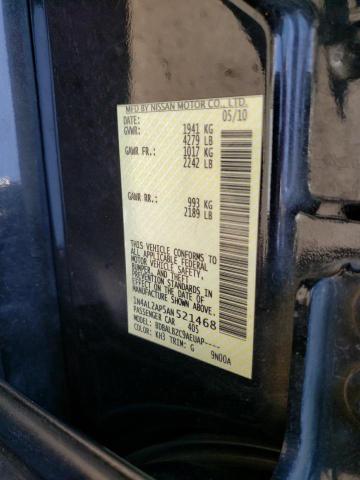 Photo 10 from auction – 2010 NISSAN ALTIMA BAS with VIN 1N4AL2AP5AN521468