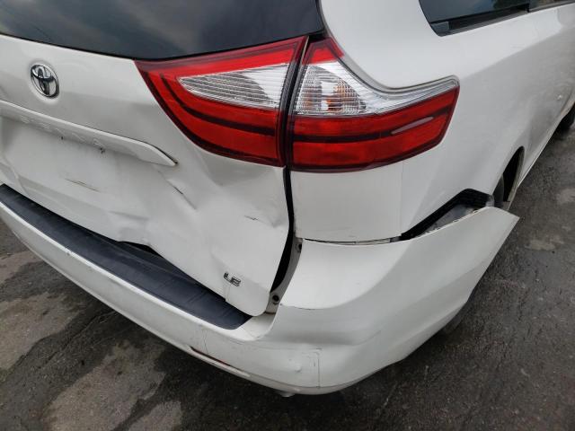 Photo 9 from auction – 2015 TOYOTA SIENNA LE with VIN 5TDKK3DC3FS663125