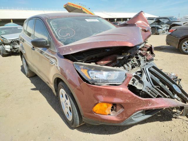 FORD ESCAPE S 2018 with VIN 1FMCU0F74JUA10350 - Photo from auction