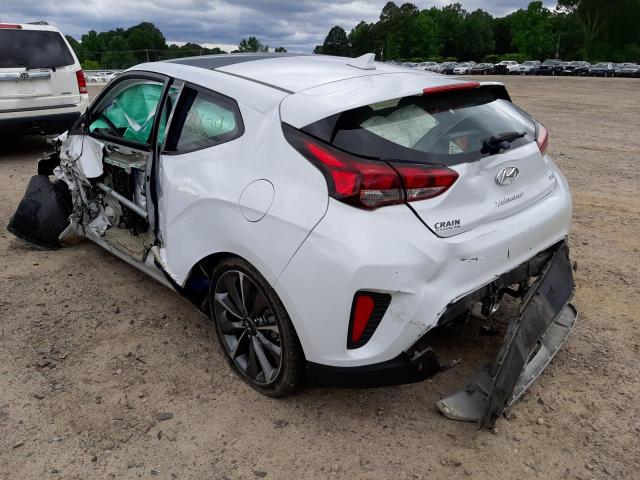 Photo 3 from auction – 2020 HYUNDAI VELOSTER B with VIN KMHTG6AF4LU026219